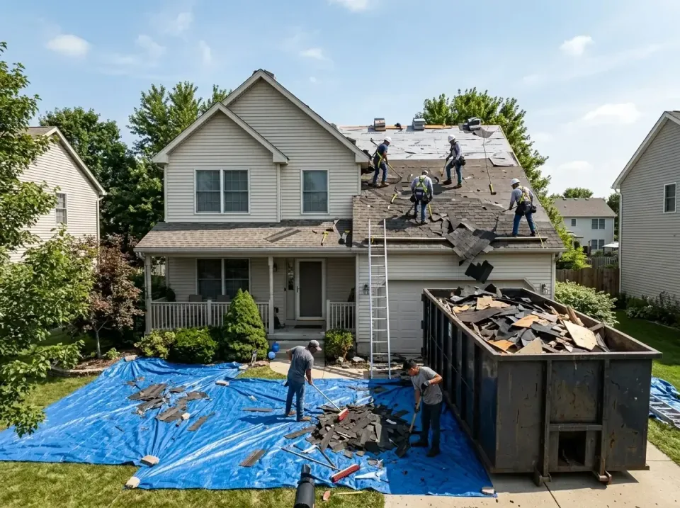 roof-replacement-debris-remova-004 — frequently asked questions, Cheapest Dumpster Rentals in Duluth, GA